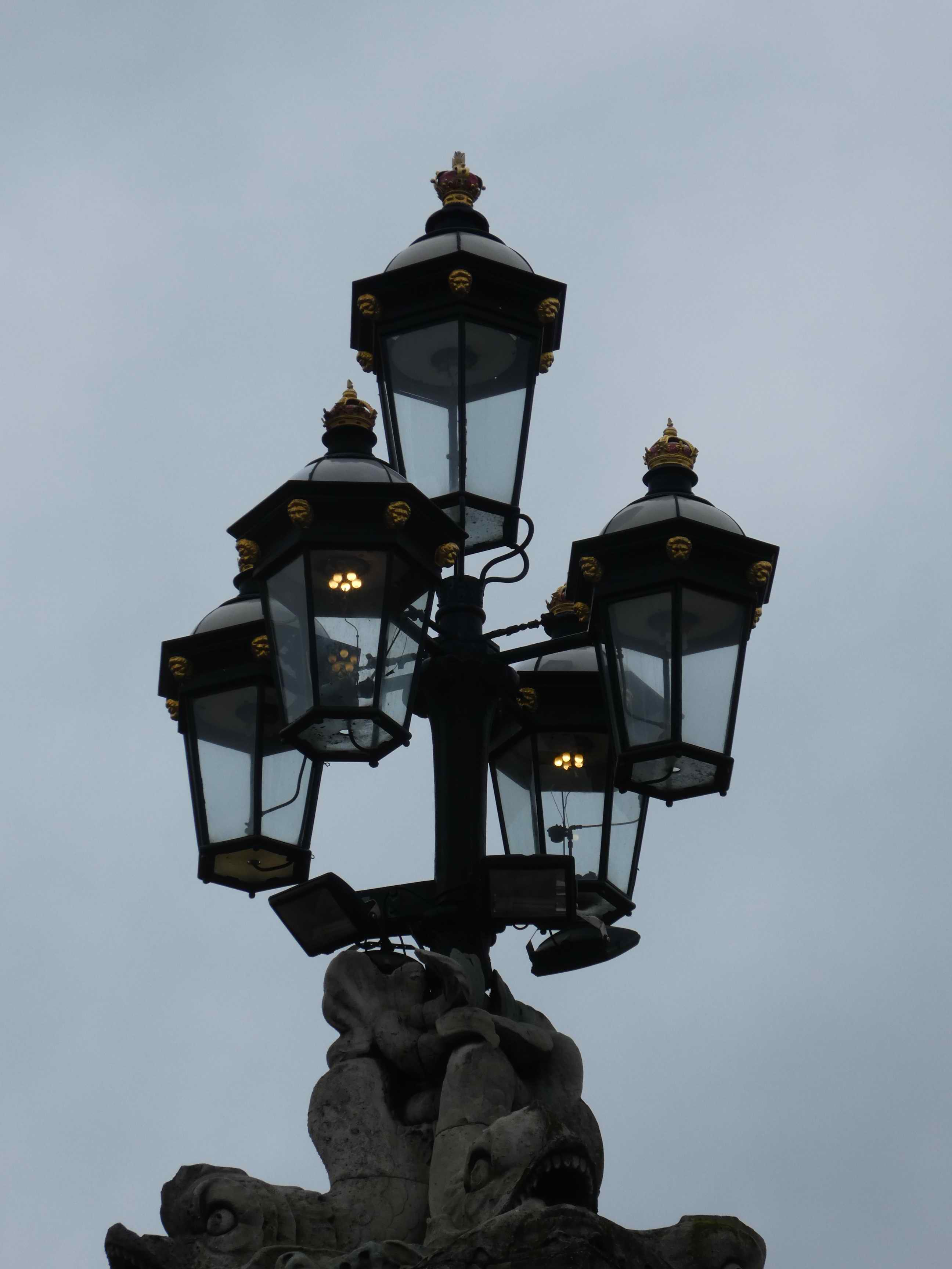 Palace gateposts