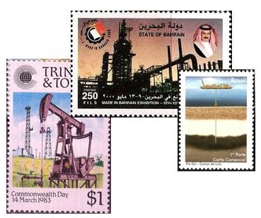 brown stamps